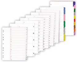 5 Part Subject Dividers