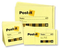 Post it notes (3x3)
